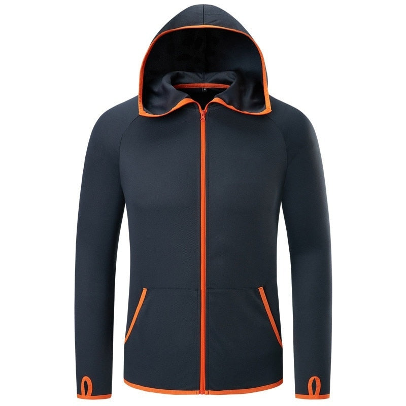 Fishing Men Clothes Tech Hydrophobic Clothing Brand Listing Casual Outdoor Camping Hooded Jackets Ice silk Waterproof