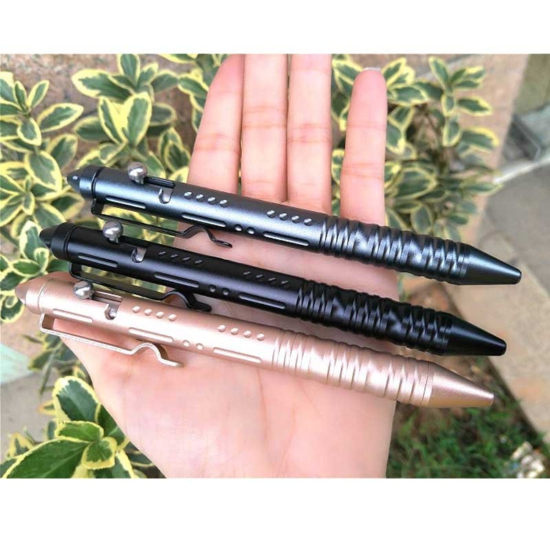 Multifunctional Mini Pocket Anti-skid Signature Tactical defensa personal Pen Outdoor Sports Camping Self-defense Supplies
