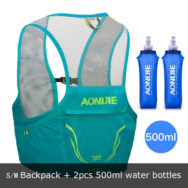 Running Hydration Pack Backpack Rucksack Bag Vest Harness Water Bladder Hiking Camping Marathon Race Climbing 2.5L AONIJIE C932
