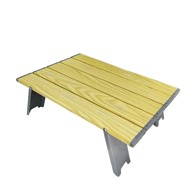 VILEAD Aluminum Picnic Table Folding Tables for Camping Beach Travel Ultralight Camping Table Portable Mini Camping Furnitures