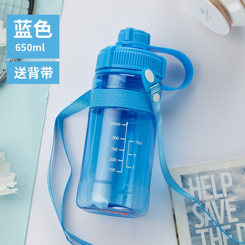 1L 2L 3L Large Capacity Sports Water Bottles Portable Plastic Outdoor Camping Picnic Bicycle Cycling Climbing Drinking Bottles