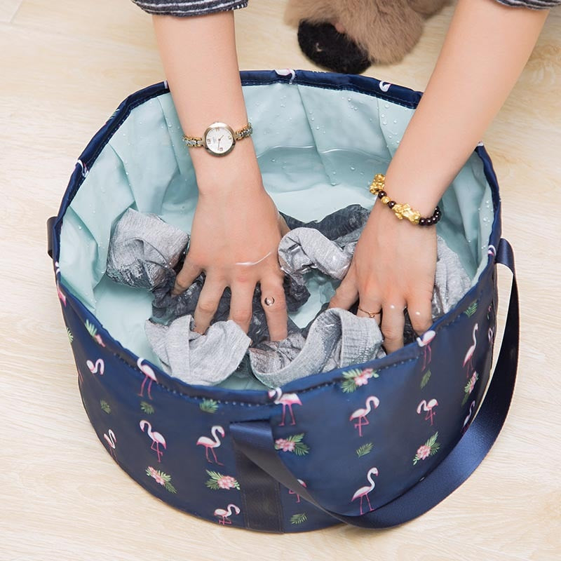 Multifunction Foldable Portable Storage Basin Travel Camping Bathroom Washing Basket Collapsible Home Tool Foot Bath Baskets