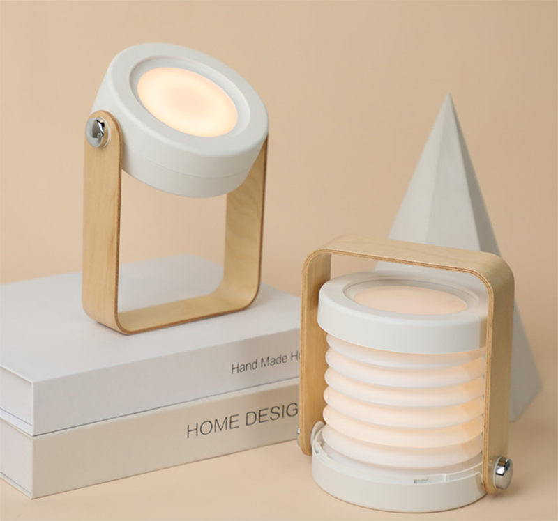 Multifunction Portable LED Night Light USB Rechargeable Foldable Hangable Lantern Desk Table Lamp Indoor Outdoor Camping Light