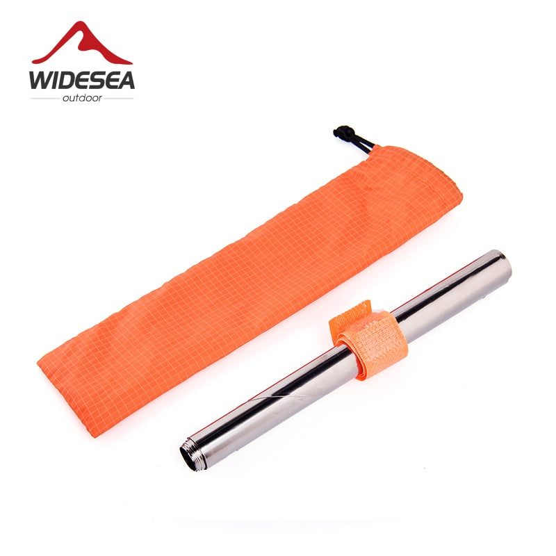 Widesea Titanium Ultra-light Wind Shield For  Gas-burner Alcohol Stove Portable Folding Camping Equipment Outdoor Cooking Guard
