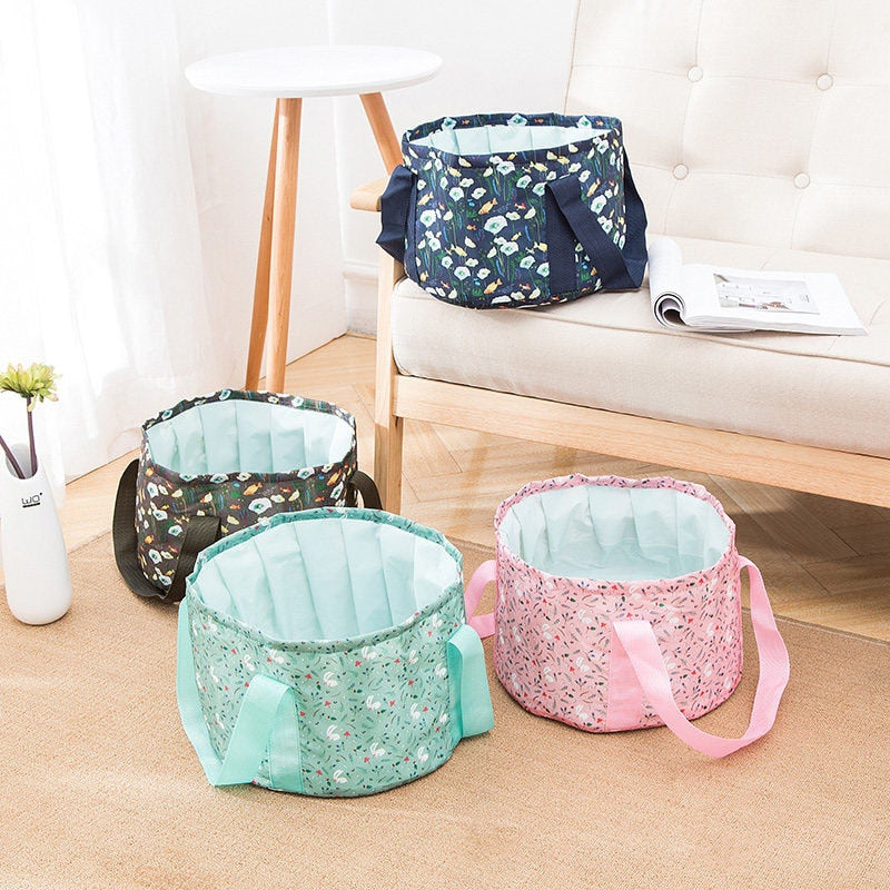 Multifunction Foldable Portable Storage Basin Travel Camping Bathroom Washing Basket Collapsible Home Tool Foot Bath Baskets