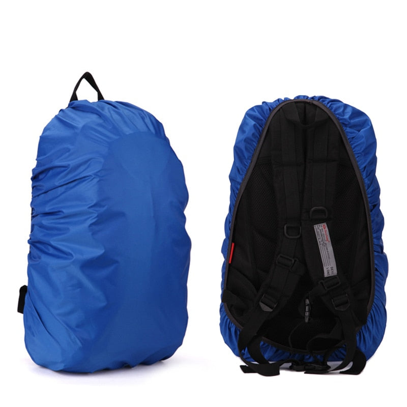 1Pcs 35-80L Adjustable Backpack Rain Cover Portable Waterproof Outdoor Accessories Dustproof Camping Hiking Climbing Raincover