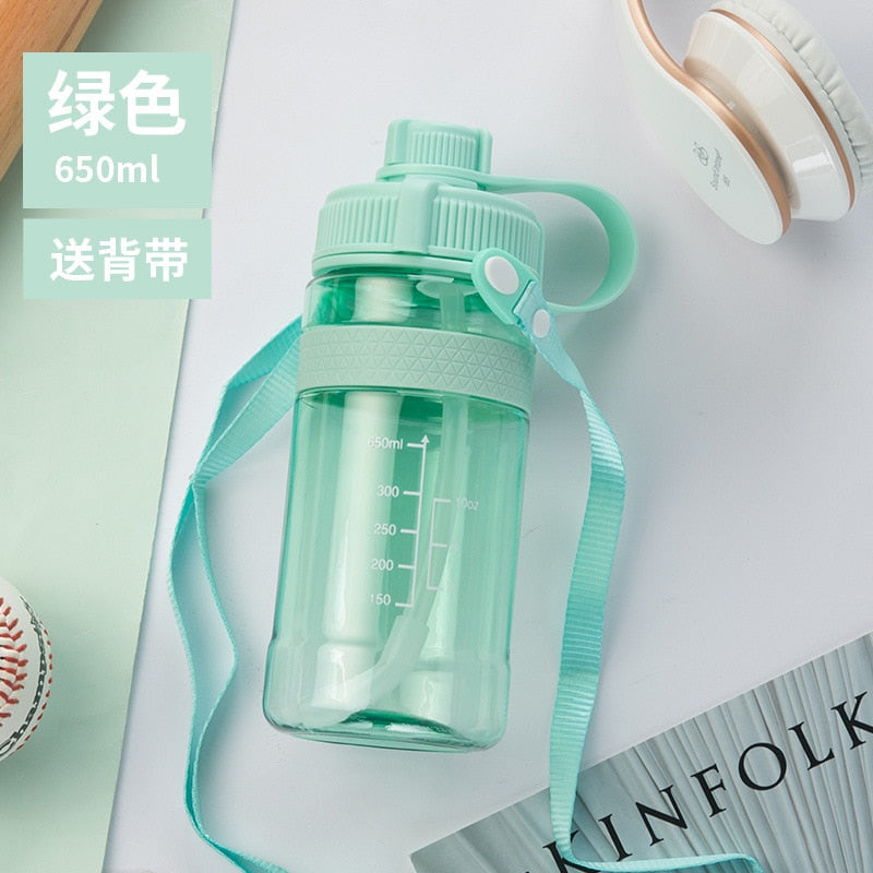 1L 2L 3L Large Capacity Sports Water Bottles Portable Plastic Outdoor Camping Picnic Bicycle Cycling Climbing Drinking Bottles