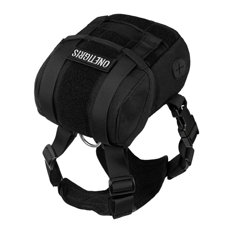 OneTigris EUREKA K9 Backpack Small Dog Treat Tote Pack + Litter Bag Exit for Small Dog Travel Camping
