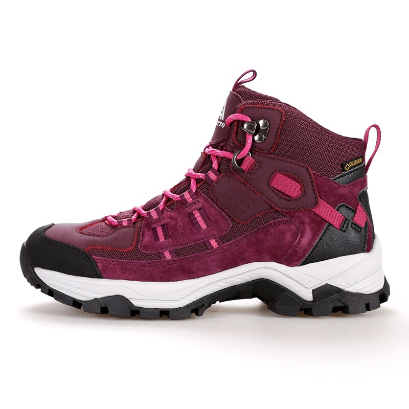 HUMTTO Brand Professional Outdoor Hiking Shoes Genuine Leather Trekking Mountain Sneakers Waterproof Camping Men Shoes Big Size
