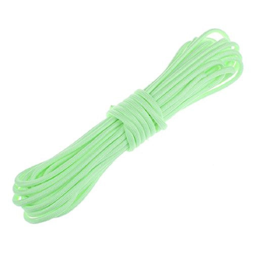 6 Meters Camping Rope Survival Luminous Camping Cord Hiking Climbing Ropes 550LB Glow Cord Survival Lanyard Camping Corde