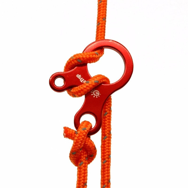 Camping 5pcs 3 Hole Type Aluminium Alloy Rope Tensioner Tent windproof Rope Buckle Camping Equipment Tents Accessories For Outdo