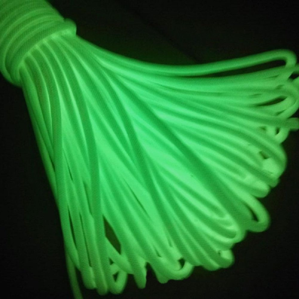 6 Meters Camping Rope Survival Luminous Camping Cord Hiking Climbing Ropes 550LB Glow Cord Survival Lanyard Camping Corde