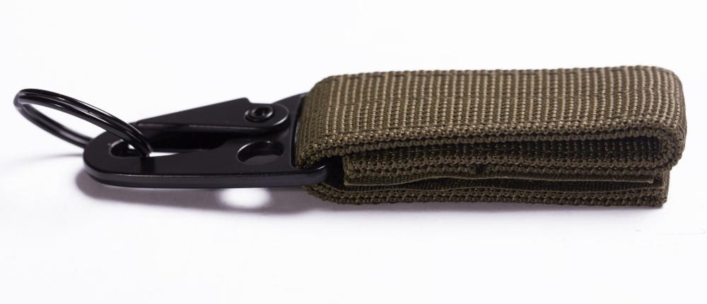 1PC  Carabiner High Strength Nylon Key Hook MOLLE Webbing Buckle Hanging System Belt Buckle Hanging Camping Hiking Accessories