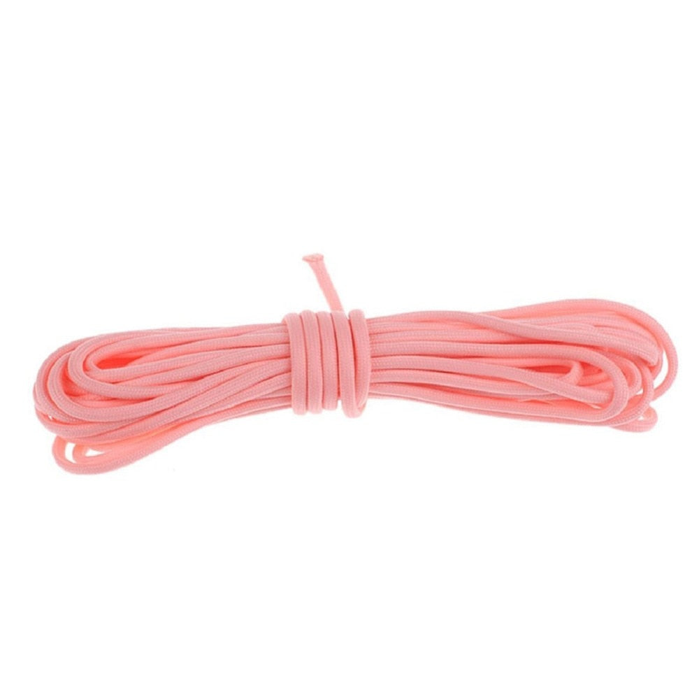 6 Meters Camping Rope Survival Luminous Camping Cord Hiking Climbing Ropes 550LB Glow Cord Survival Lanyard Camping Corde
