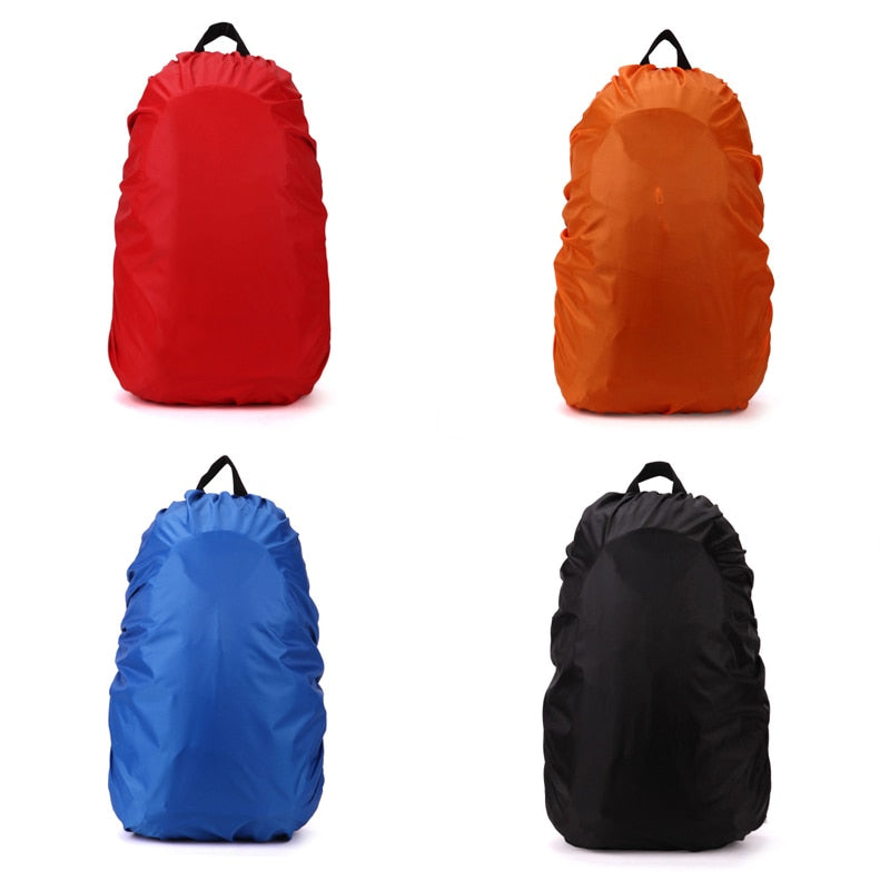 1Pcs 35-80L Adjustable Backpack Rain Cover Portable Waterproof Outdoor Accessories Dustproof Camping Hiking Climbing Raincover