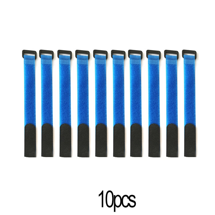 5/10/20pcs Fishing Rod Tie Holder Strap Suspender Fastener Hook Loop Ties Belt Fishing Rod Strapping Wrap Band Outdoor Fish Tool