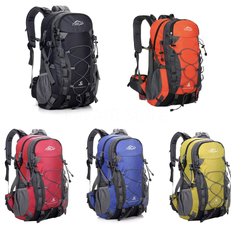 40L Men's Backpack Camping Hiking Trekking Backpacks Travel Backpack Waterproof Tactical Bag Women Men Climbing Bag Big Capacity