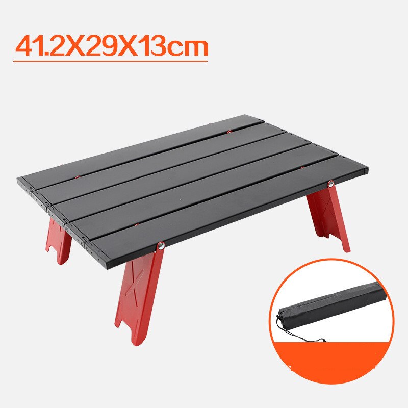 VILEAD Aluminum Picnic Table Folding Tables for Camping Beach Travel Ultralight Camping Table Portable Mini Camping Furnitures