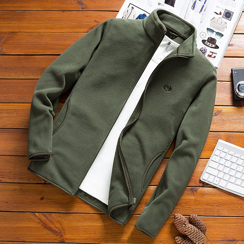 Streetwear Men Fleece Tactical Softshell Military Varsity Jacket outwear Sport Tourism Mountain Camping Coats men Army jackets