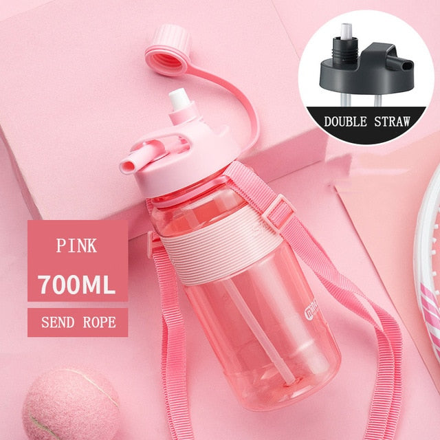 1L 2L 3L Large Capacity Sports Water Bottles Portable Plastic Outdoor Camping Picnic Bicycle Cycling Climbing Drinking Bottles