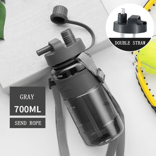 1L 2L 3L Large Capacity Sports Water Bottles Portable Plastic Outdoor Camping Picnic Bicycle Cycling Climbing Drinking Bottles