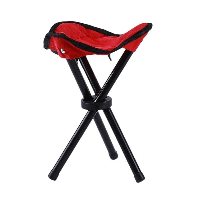 Folding Small Stool Fishing Chair Picnic Camping Chair Foldable Aluminium Cloth Outdoor Portable Easy  Carry Outdoor Furniture