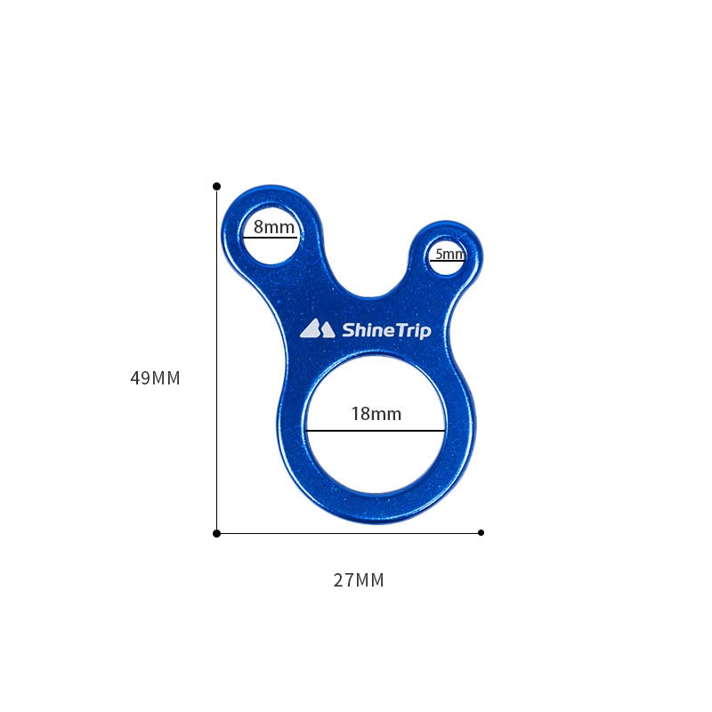 10pcs Quick Knot Tent Wind Rope Buckle 3 Hole Antislip Camping Hiking Tightening Hook Wind Rope Buckles