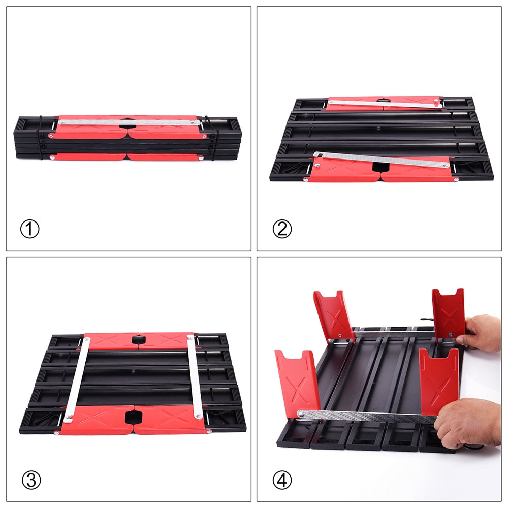 VILEAD Aluminum Picnic Table Folding Tables for Camping Beach Travel Ultralight Camping Table Portable Mini Camping Furnitures