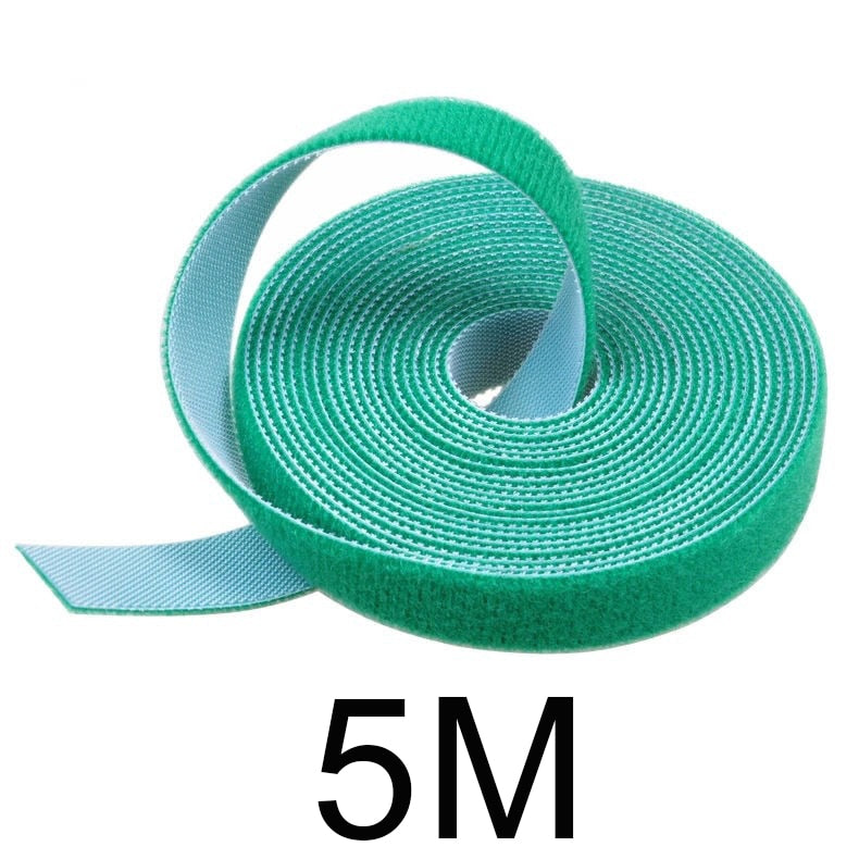 1m 5m Fishing Rod Tie Holders Straps Belts Suspenders Fastener Hook Loop Cable Cord Ties Belt Fishing Tools Accessories Gadget