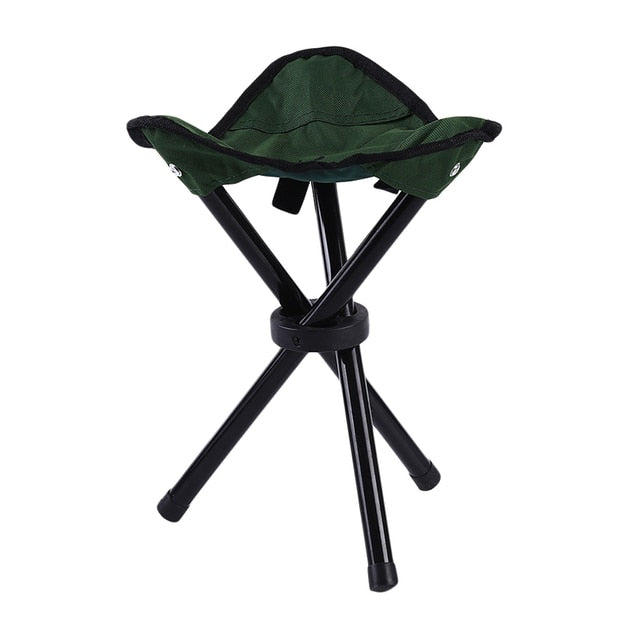 Folding Small Stool Fishing Chair Picnic Camping Chair Foldable Aluminium Cloth Outdoor Portable Easy  Carry Outdoor Furniture