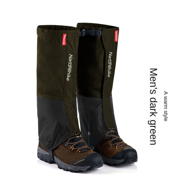Naturehike outdoor Hiking Trekking Gaiters shoes cover Camping hiking climbing skiing Waterproof boots Gaiters snow leg warmer