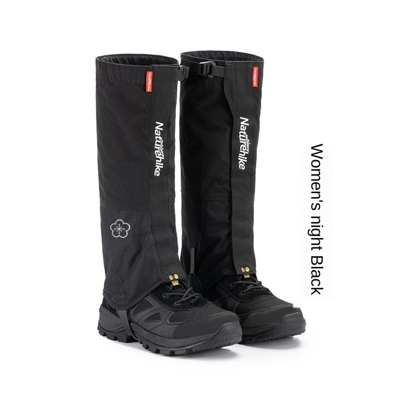 Naturehike outdoor Hiking Trekking Gaiters shoes cover Camping hiking climbing skiing Waterproof boots Gaiters snow leg warmer