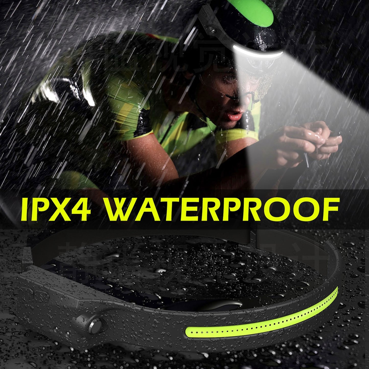 1/2/3PCS LED Induction Headlamp Camping Search Light USB Rechargeable Headlight Led Head Torch Work Light With Built-in Battery