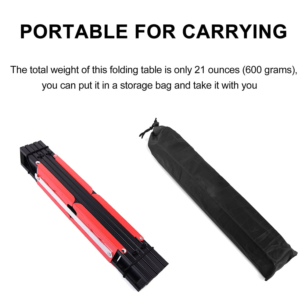 VILEAD Aluminum Picnic Table Folding Tables for Camping Beach Travel Ultralight Camping Table Portable Mini Camping Furnitures