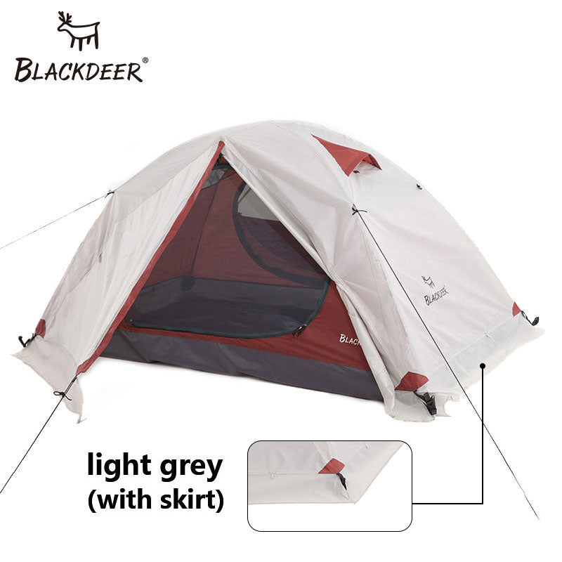 Blackdeer Archeos 3P Tent Backpacking Tent Outdoor Camping 4 Season Tent With Snow Skirt Double Layer Waterproof Hiking Trekking
