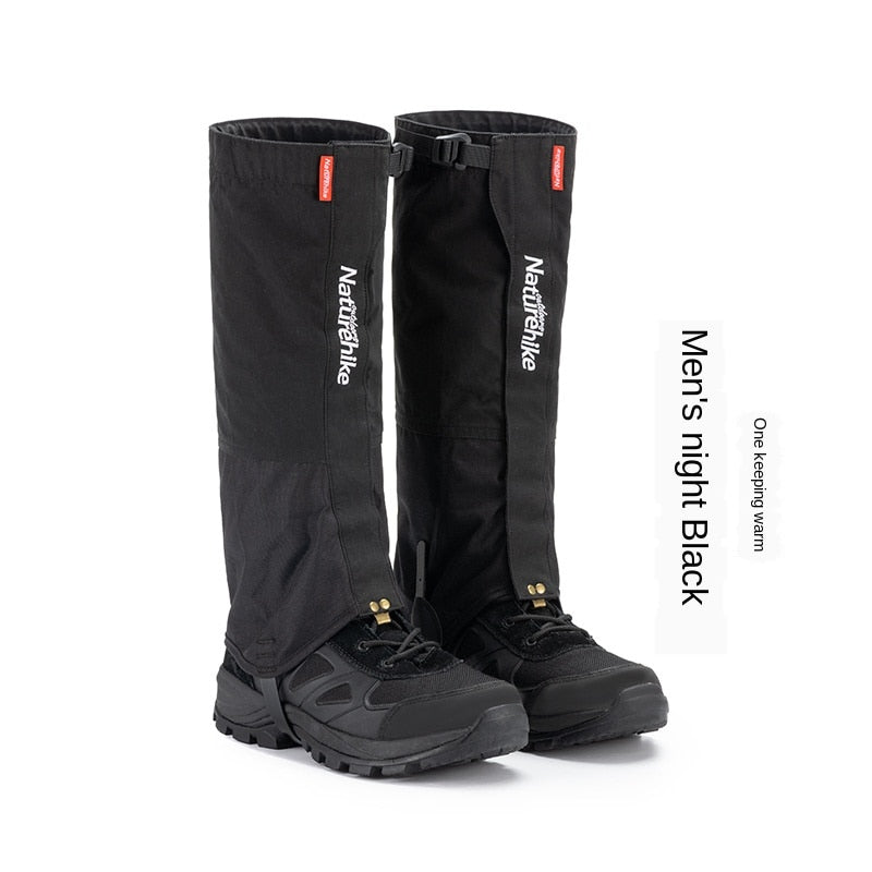 Naturehike outdoor Hiking Trekking Gaiters shoes cover Camping hiking climbing skiing Waterproof boots Gaiters snow leg warmer
